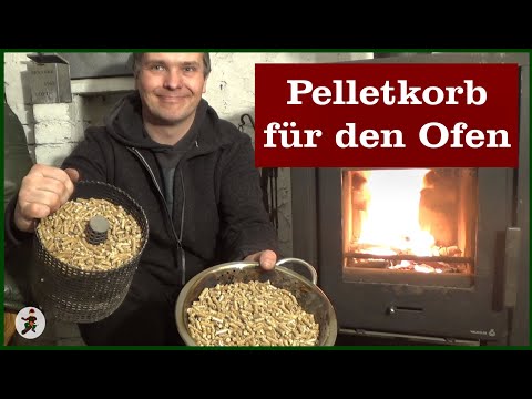 Pellet basket for stove - Second attempt
