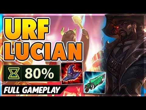 MY BEST LUCIAN GAME YET (FAVORITE URF CHAMP) - BunnyFuFuu Full Gameplay
