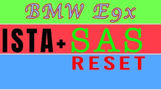 BMW Reset/Calibration Steering Angle Sensor (SAS) ISTA+