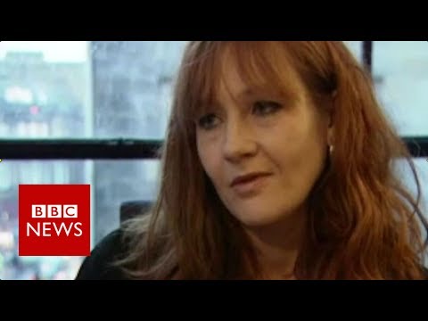 What JK Rowling said about the first Harry Potter book - BBC News