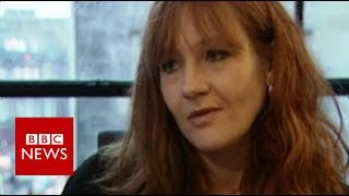 What JK Rowling said about the first Harry Potter book - BBC News