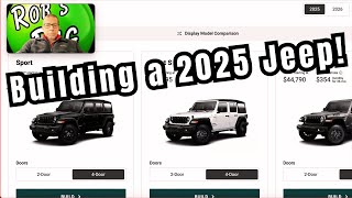 Building A Jeep Wrangler To Replace The Gladiator?