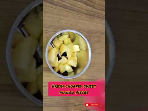 summer special mango lassi🥤 #YouTube shorts