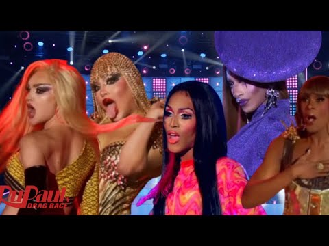 queens winning the lipsync in the first 10 seconds - RuPaul’s Drag Race
