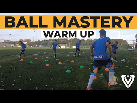 Ball Mastery Warm Up | 10 Variations | U10 - U11 - U12 - U13 - U14