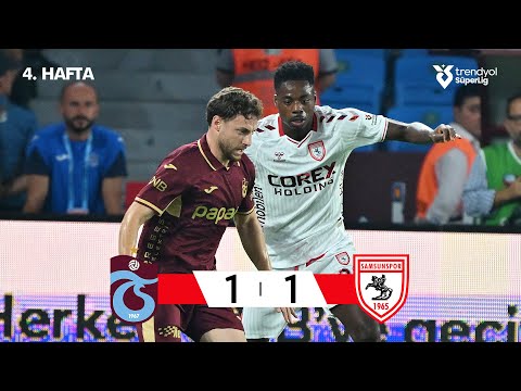 Trabzonspor (1-1) Samsunspor - Highlights/Özet | Trendyol Süper Lig - 2025/26