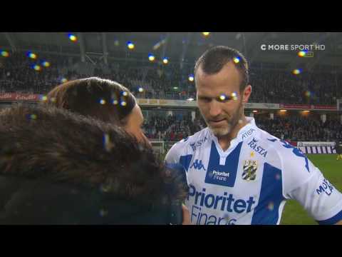 Känslosamt för Jonsson - slutar i Blåvitt efter 15 år : "Bara titta på alla..." - TV4 Sport