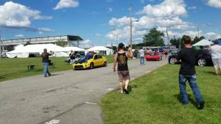 Wilson Motorsports vette burn out .Super Nat&#39;s 2017