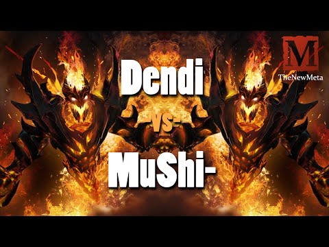 Dendi vs MuShi- DAC 1v1 Solo Mid Finals (Game 2) Full-game