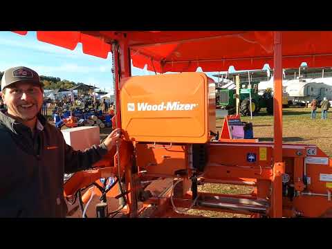 Battery Operated Sawmill Wood-Miser  LT15  2023 Paul Bunyan Show #batteroperated #Sawmill