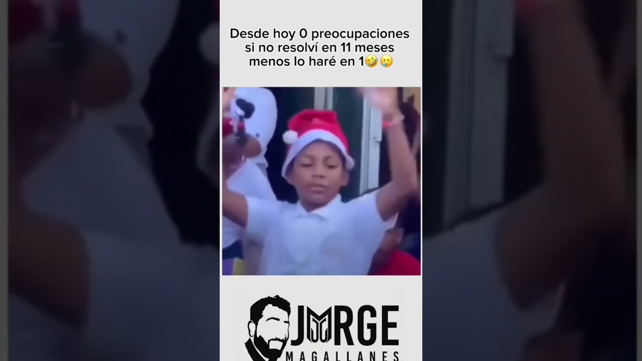Desde hoy 0 preocupaciones si no resolví en 11 meses menos lo haré en 1🤣🥲#humor #comedia #navidad