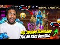 Rip 200000 Diamonds For Diwali Carnival All Rare Bundles Rare Dino Garena Free Fire Max