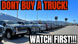 Don't Buy A Truck Until You Watch This Video!