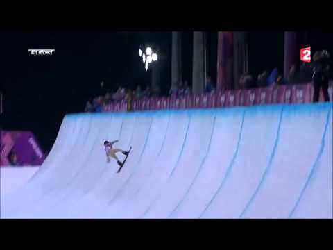 Shaun White -SHOCKING HALFPIPE RUN! -