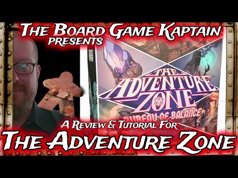 The Board Game Kaptain's review for The Adventure Zone: Bureau of Balance Game