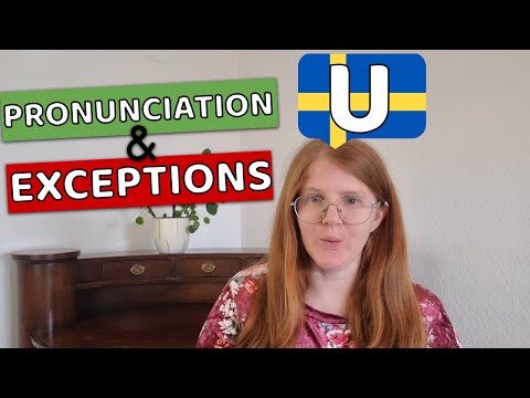 Swedish vowels U - Pronunciation and exceptions