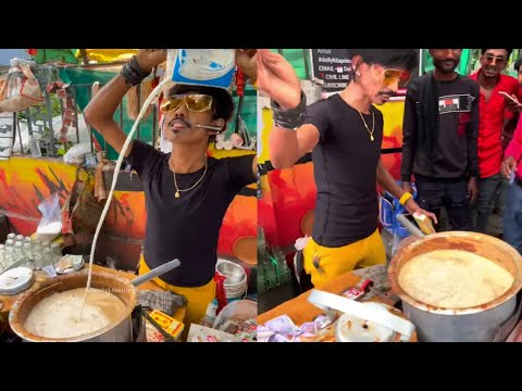 Celebrity Dolly Chaiwala 🫖 of Nagpur | Dolly Ki Tapri | Indian Street Food | World Famous Chai 🌐