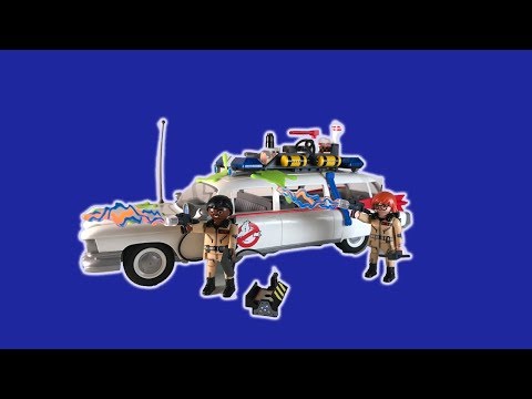 Playmobil 9220 Ghostbusters Ecto-1 unboxing video