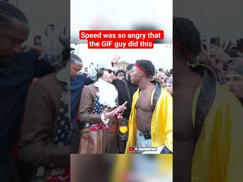 Speed got Upset at the GIF Guy for this