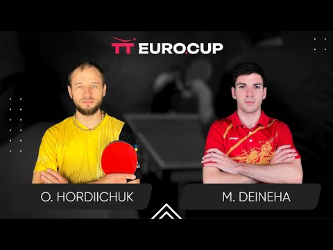 16:45 Oleksandr Hordiichuk - Maksym Deineha 02.03.2024 TTEuro.Cup Ukraine Master.TABLE 4