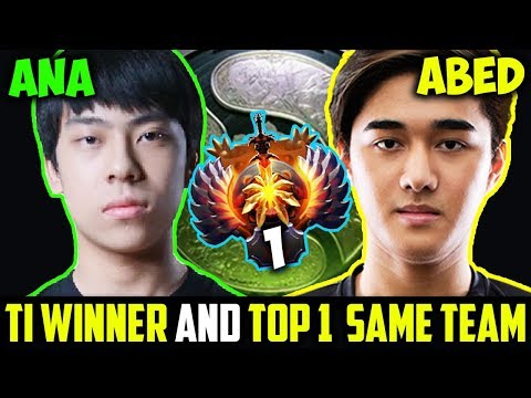 Abed Top 1 And Ana Ti Winner On The Same Team - Rip Pubs Dota 2