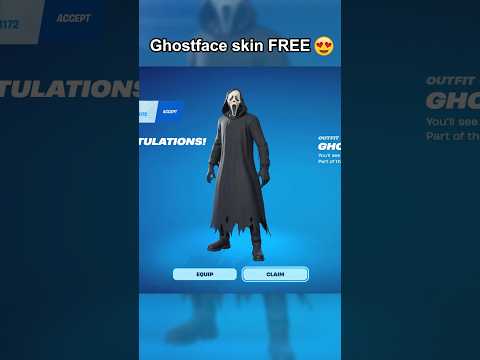 How I UNLOCKED The GHOSTFACE Skin FOR FREE.