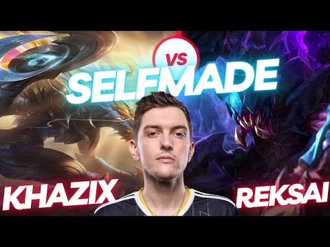 SELFMADE | KHAZIX VS REKSAI | JNG GAMEPLAY | Patch 13.15 / Season 13 | #LeagueofLegends