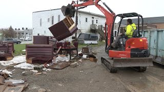 ‘It looks like the dumps’: Angola squatter’s possessions raise questions over downtown clean up