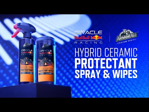 How To Use Armor All Podium Series Hybrid Ceramic Medium Shine Protectant Spray & Wipes