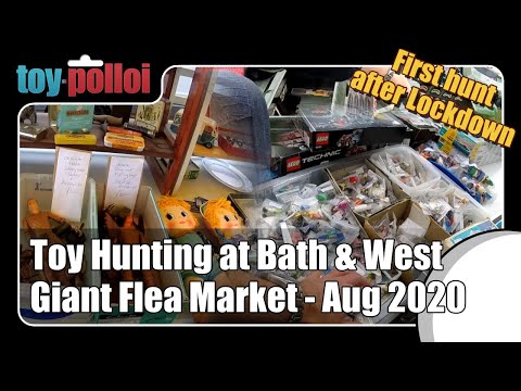 Toy Hunting at Bath & West Giant Flea Market Aug 2020 - Toy Polloi