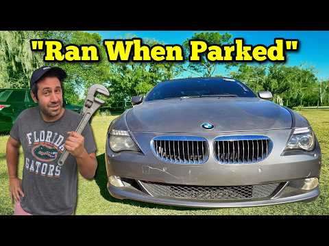 I Bought a Cheap V10 BMW at Auction & Got It Running with an Old Trick