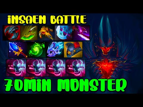 THE MOST INSANE BATTLE - 70MIN MONSTER TERRORBLADE - CRAZY TEAM FIGHT - DOTA 2 GAMEPLAY