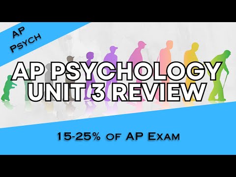 AP Psychology Unit 3 FULL REVIEW: Development and Learning