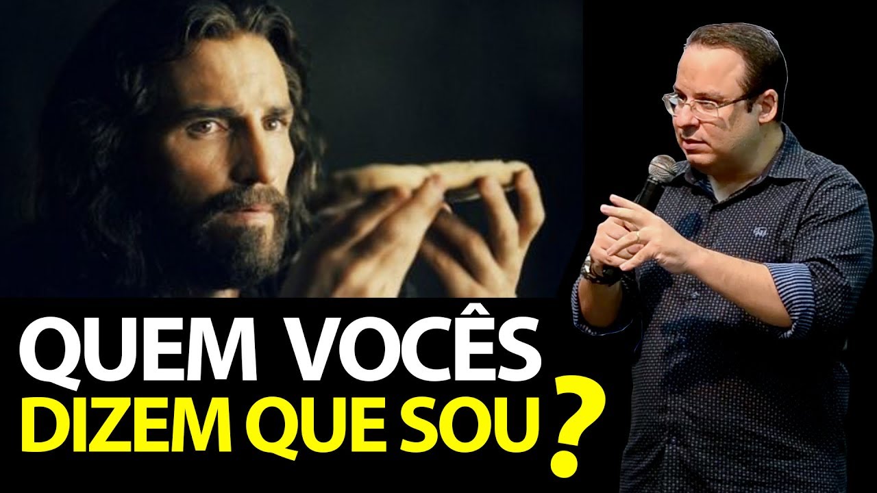 Jesus pergunta: Quem vocês dizem que eu sou Tu és o Cristo! Felipe Seabra