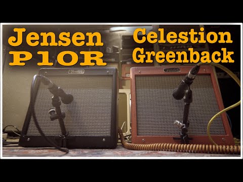 Fender Pro Junior IV SE Greenback or Jensen P10R