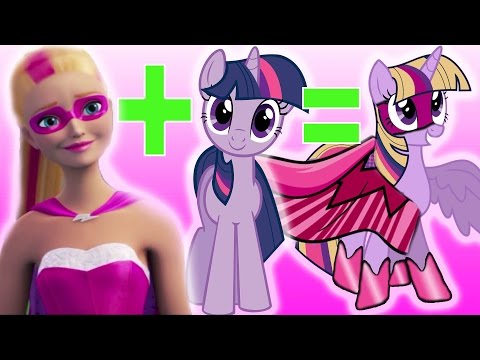 Mashup: Barbie + My Little Pony | Character Mashup!