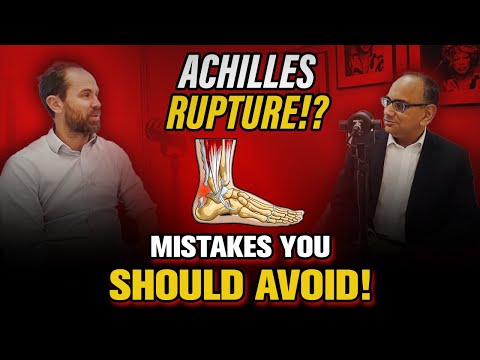 Our Top 5 tips for your achilles rupture