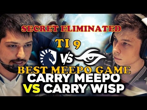 LIQUID VS SECRET - LOWER BRACKET ELIMINATION! LAST PICK BEST MEEPO - W33.HA IN THE WORLD!!