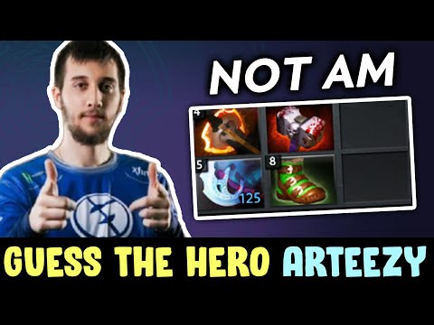 Guess the hero — Arteezy NOT ANTI-MAGE