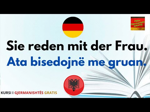 Dialogje dhe Fjale Gjermanisht me Perkthim Shqip A1 A2 B1 Pjesa 2