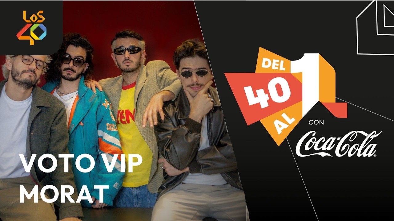 MORAT en "Del40al1CocaCola": Nos morimos de ganas de tocar en España | LOS40