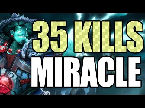 Dota 2 Miracle Storm Spirit - Party Ranked