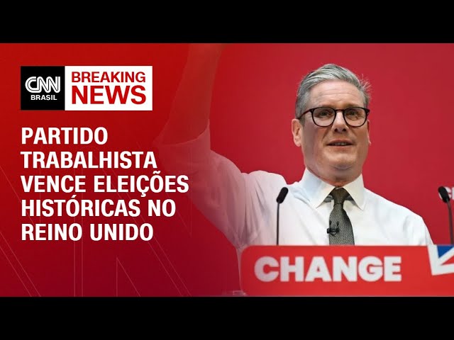 Partido Trabalhista tem vitória histórica e Reino Unido e terá novo
