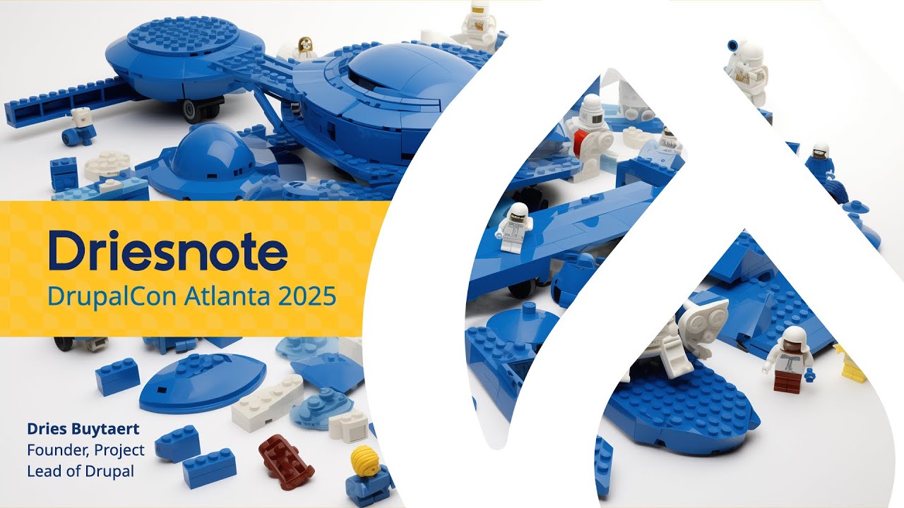 DrupalCon Atlanta 2025: Keynote - The Future of Drupal CMS | #Driesnote