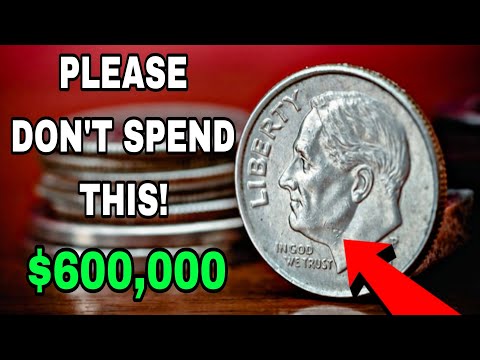 Roosevelt Dimes Most Valuable Roosevelt One Dime Coins are worth $600,000 - Diem Coins To Look For!