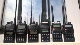 Chinese radios comparison: Baofeng vs Puxing vs Quansheng vs Wouxun