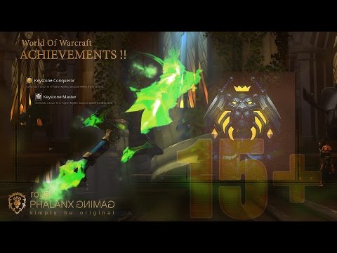 Achievement-Legion 7.1.5 Vault of the Wardens Mythic 15+ Keystone Master & Keystone Conqueror