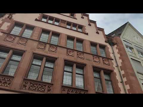 The Römer is a medieval building in the Altstadt of Frankft, and city's most important landmarks.