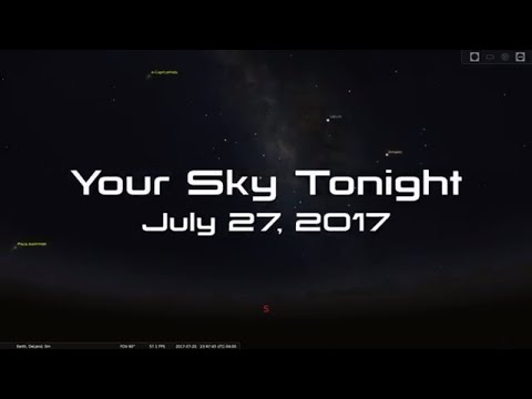 Your Sky Tonight - July 27, 2017