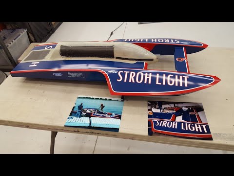 RC Hydroplane Racing Boat Shop Paint Booth and Cowl Latches, Howdidya Do Dat?
